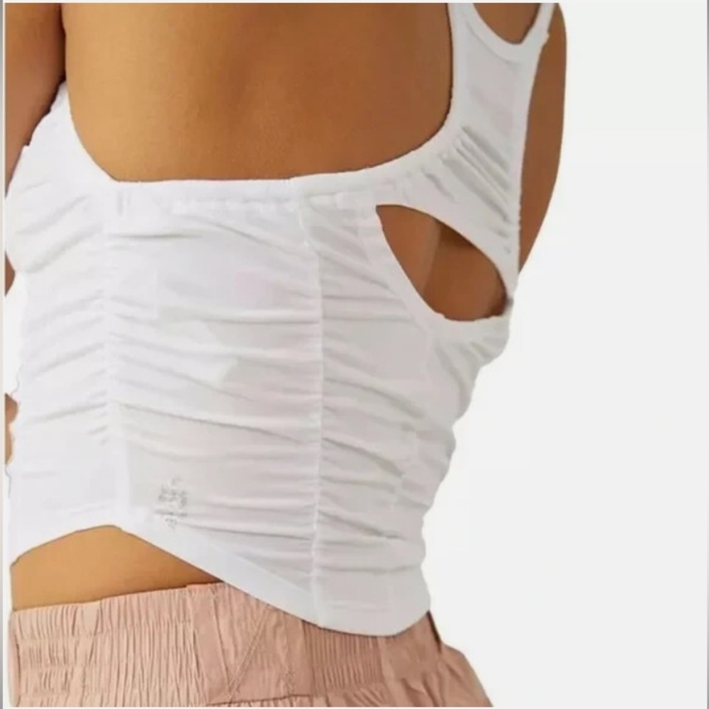 Free People Movement Shirr Enough Tank